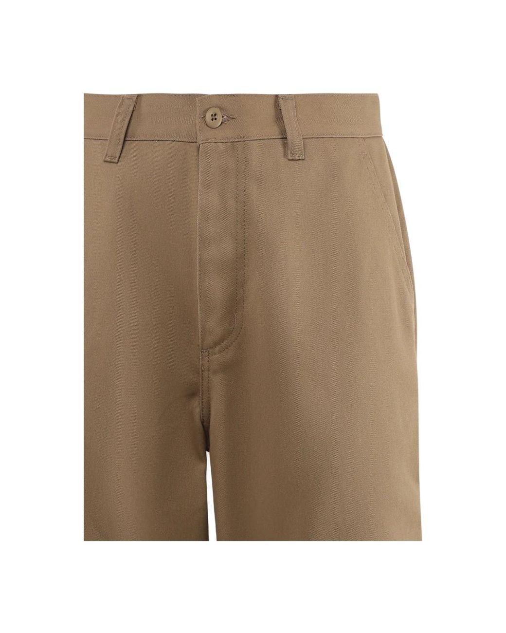 Carhartt Brown Straight Trousers for men