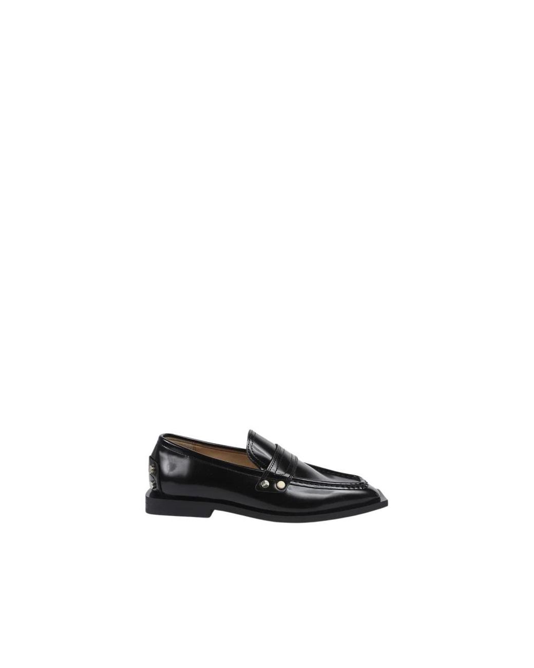 Ganni Black Loafers
