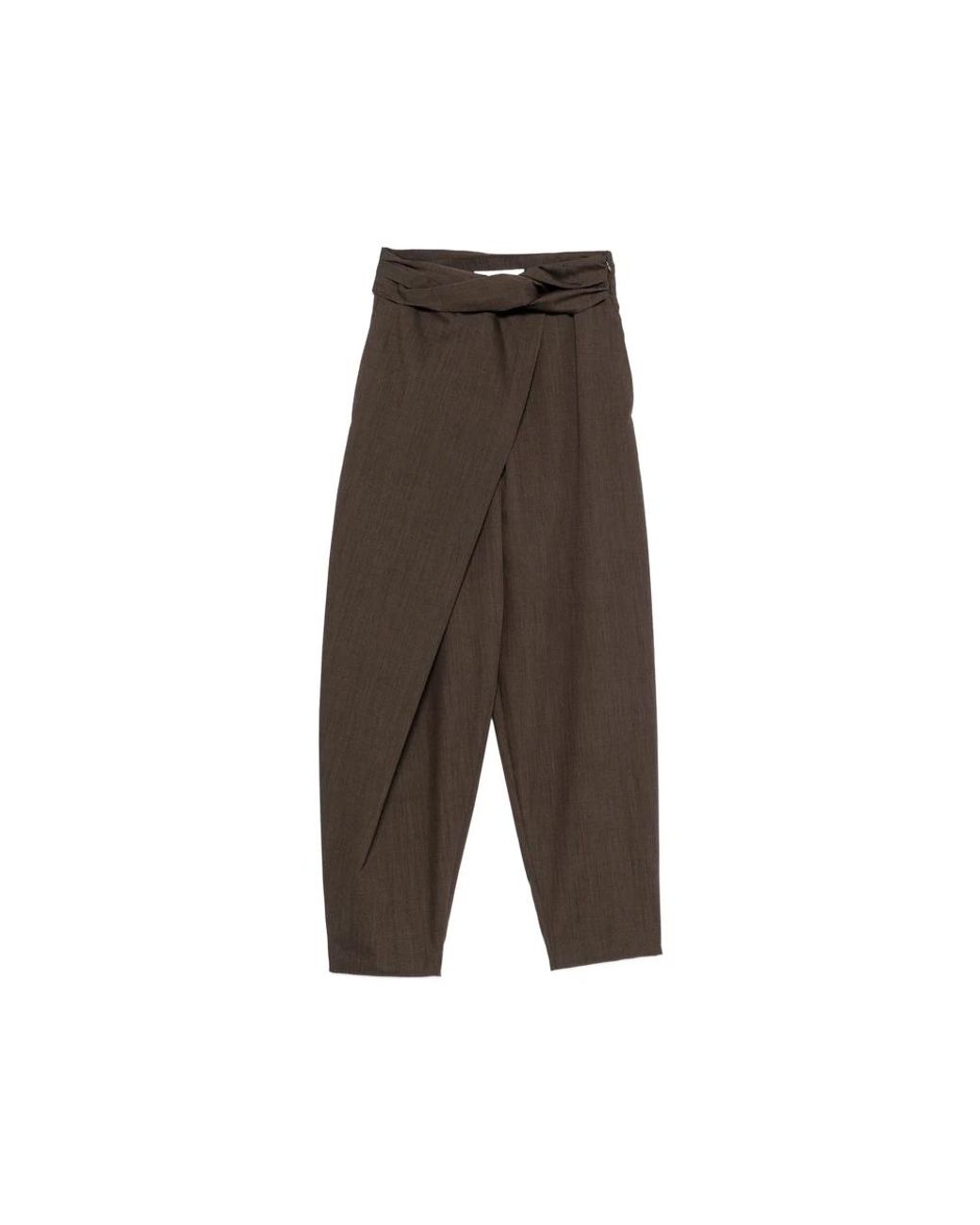 Rohe Brown Tapered Trousers