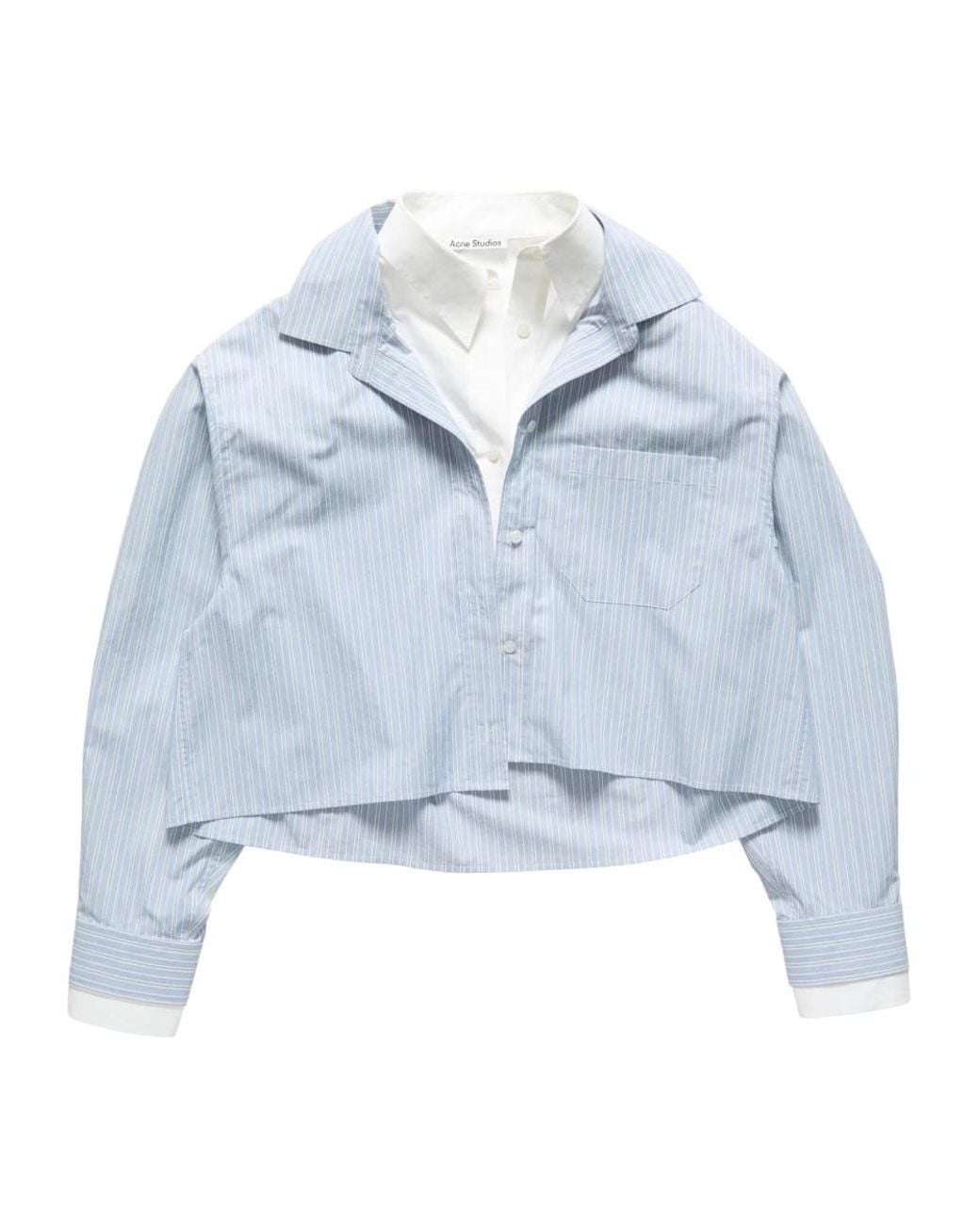 Acne Blue Shirts