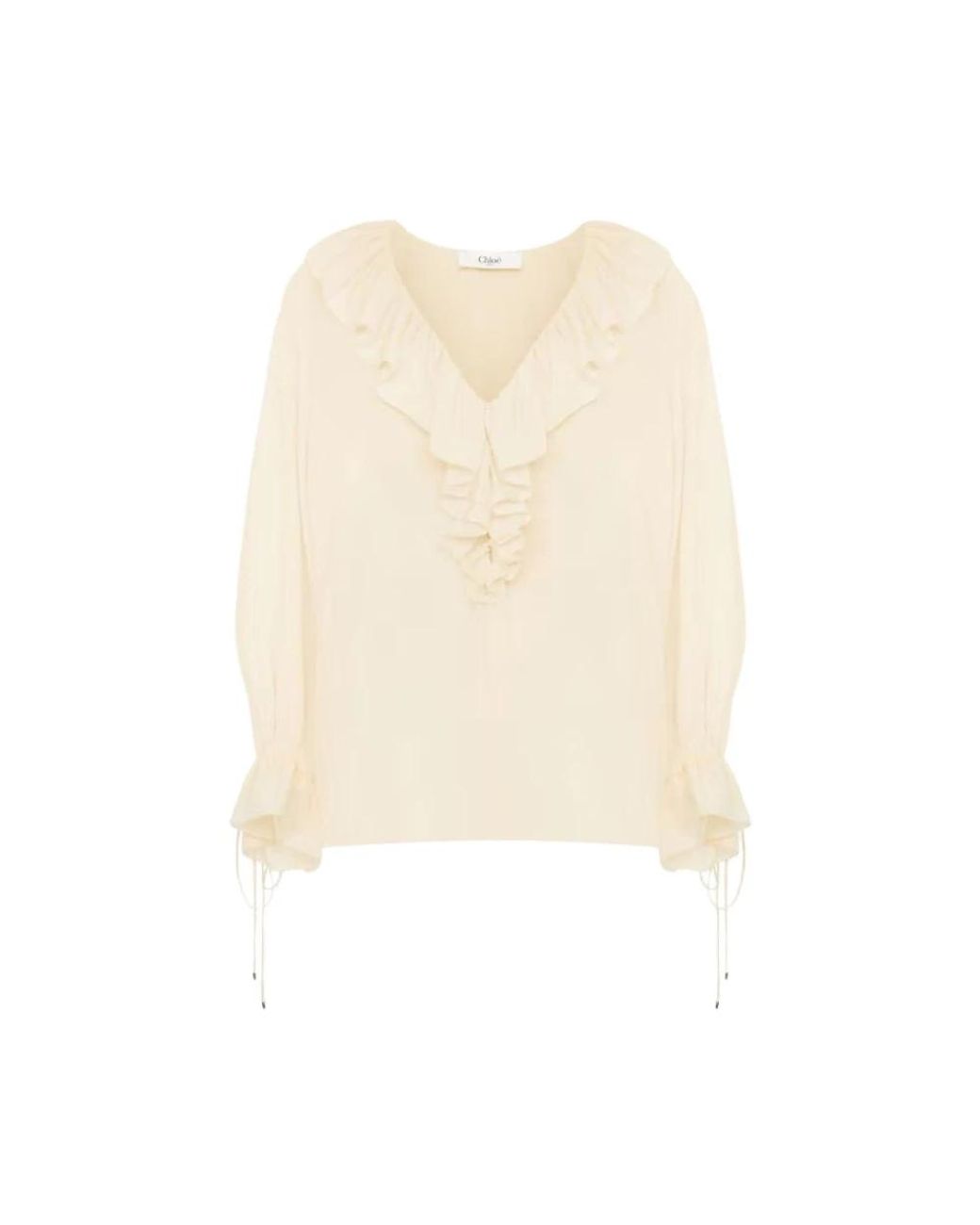 Chloé Natural Blouses