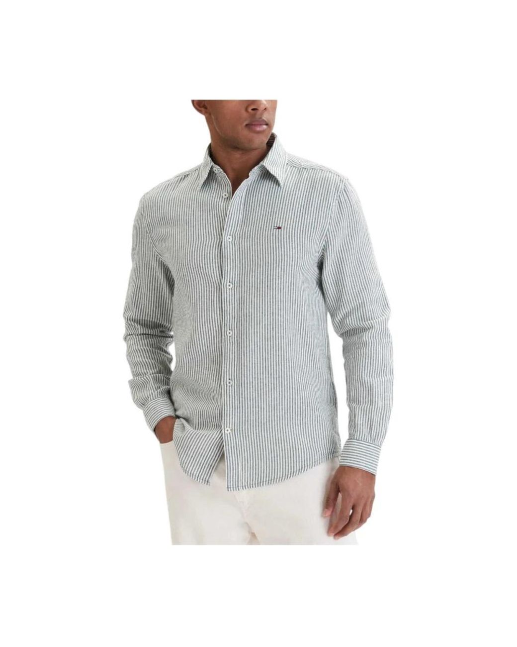 Tommy Hilfiger Gray Casual Shirts for men
