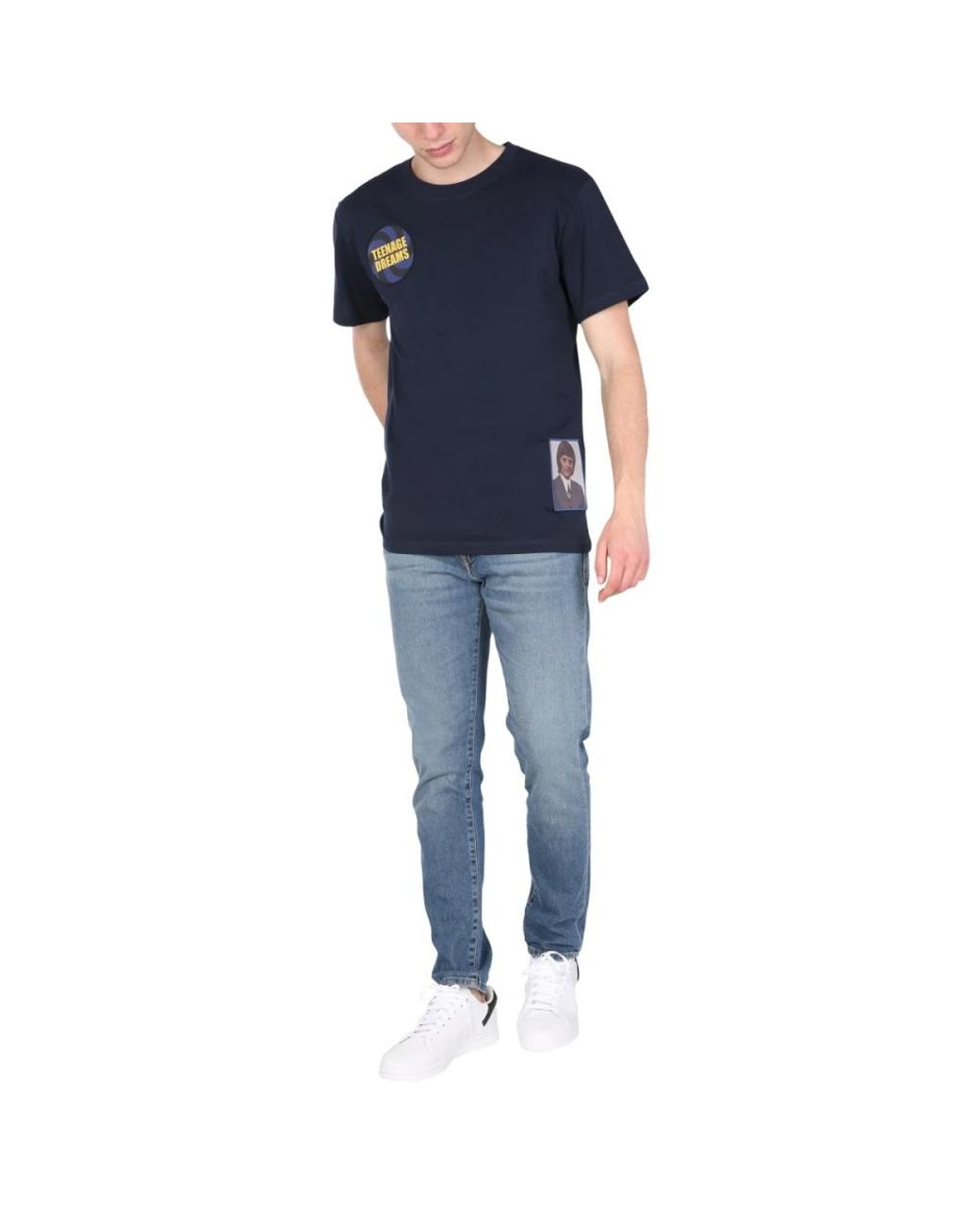 T-Shirts Raf Simons pour homme en coloris Blue