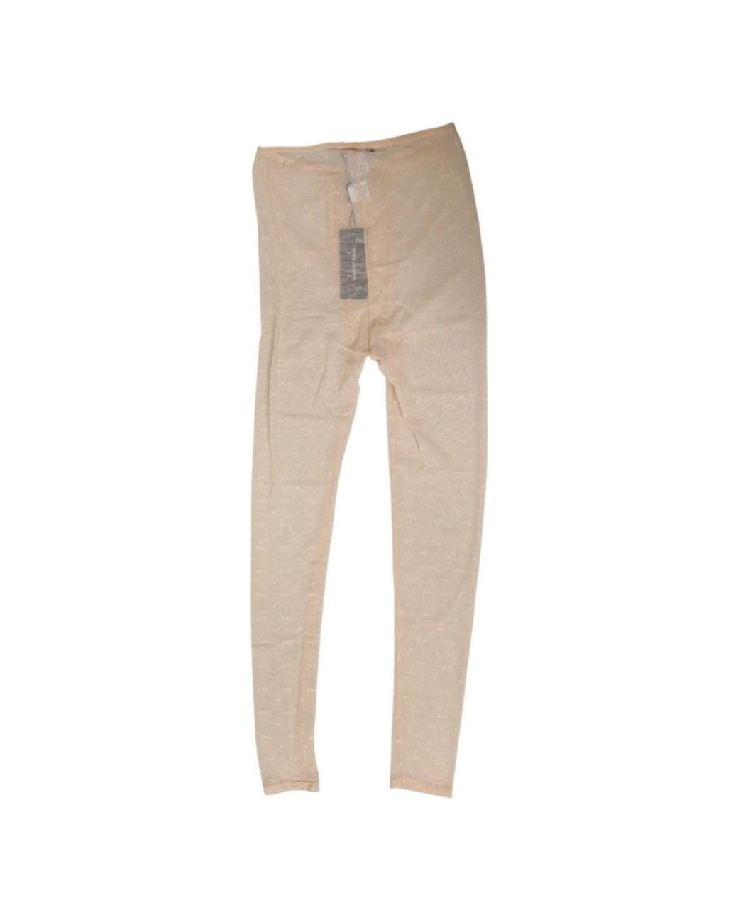 Dolce & Gabbana Natural Leggings