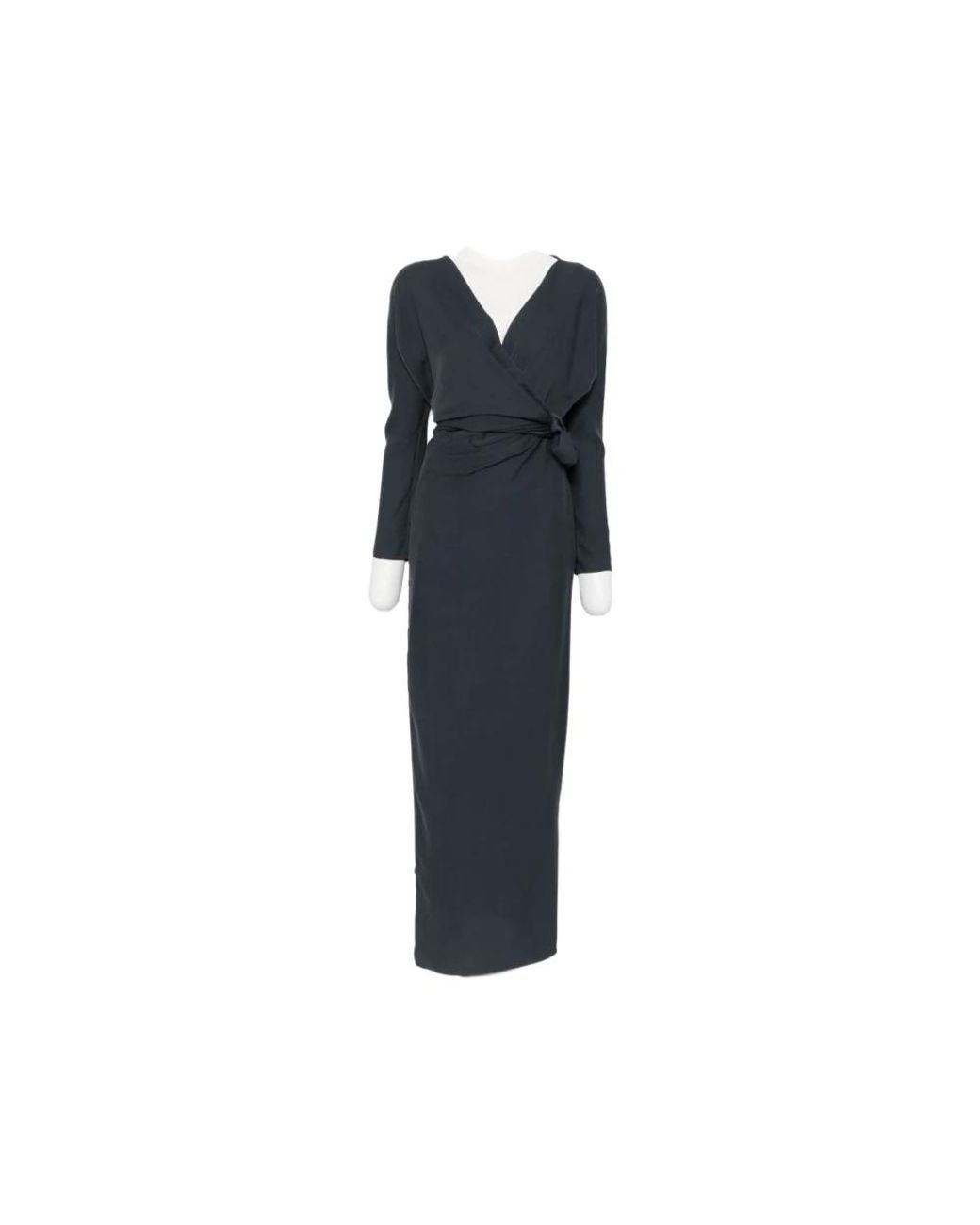 Cortana Blue Wrap Dresses