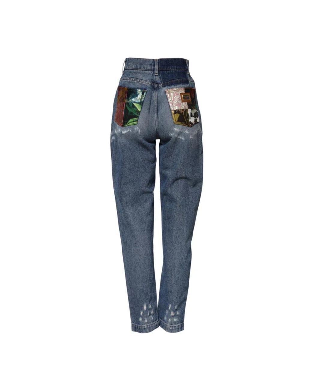 Dolce & Gabbana Blue Slim-Fit Jeans