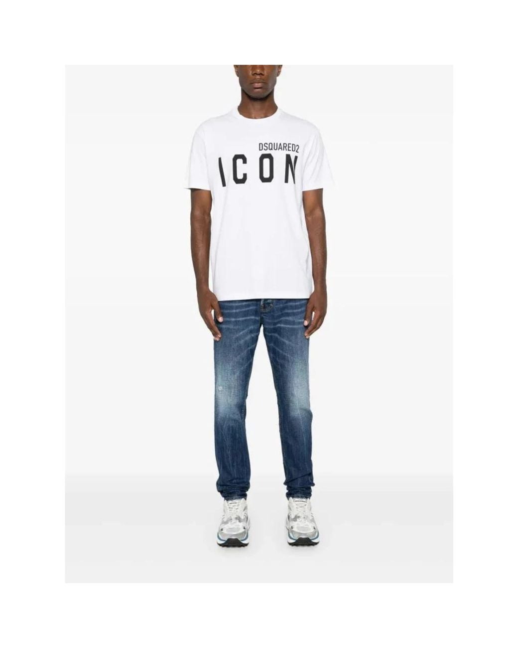 DSquared² White T-Shirts for men