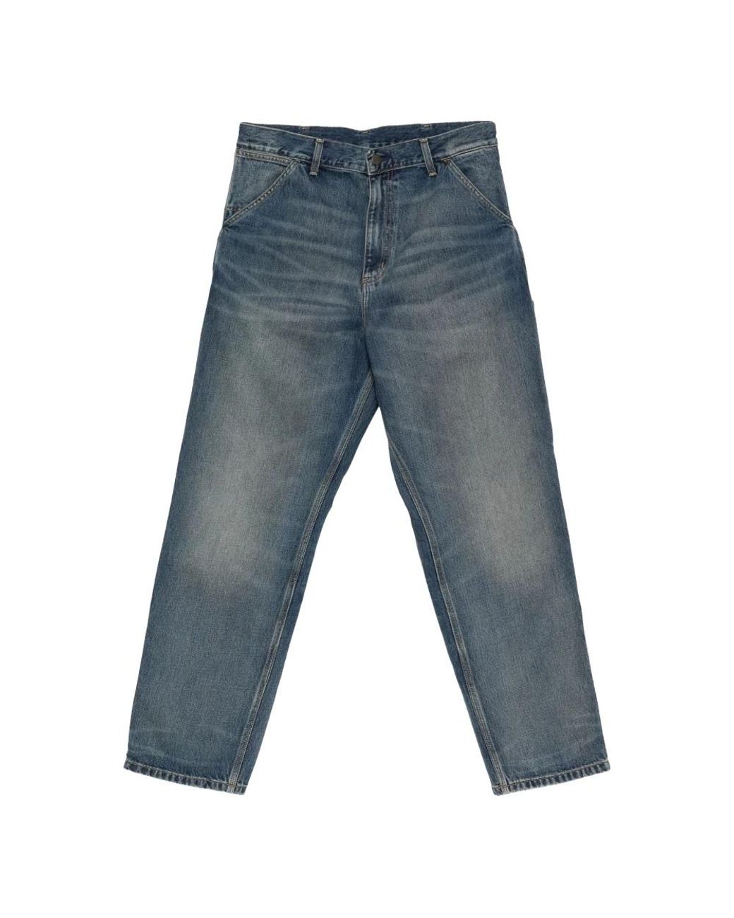 Carhartt Blue Slim Fit Jeans for men