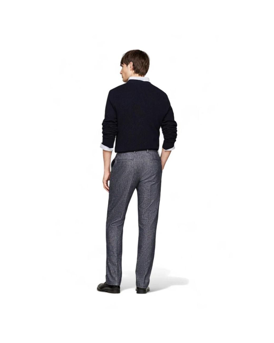 Tommy Hilfiger Gray Straight Trousers for men