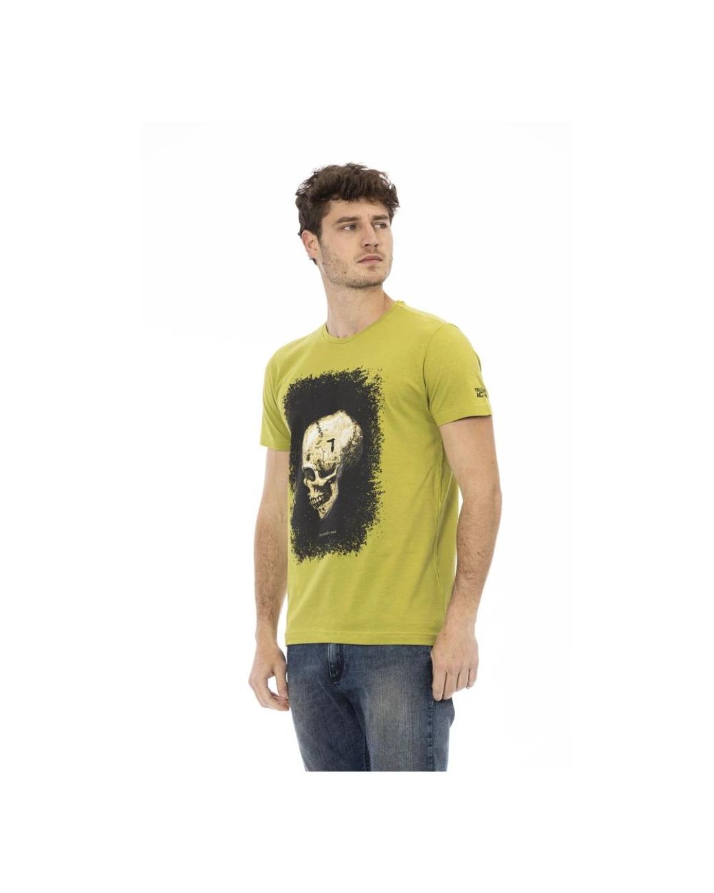 Trussardi Green T-Shirts for men