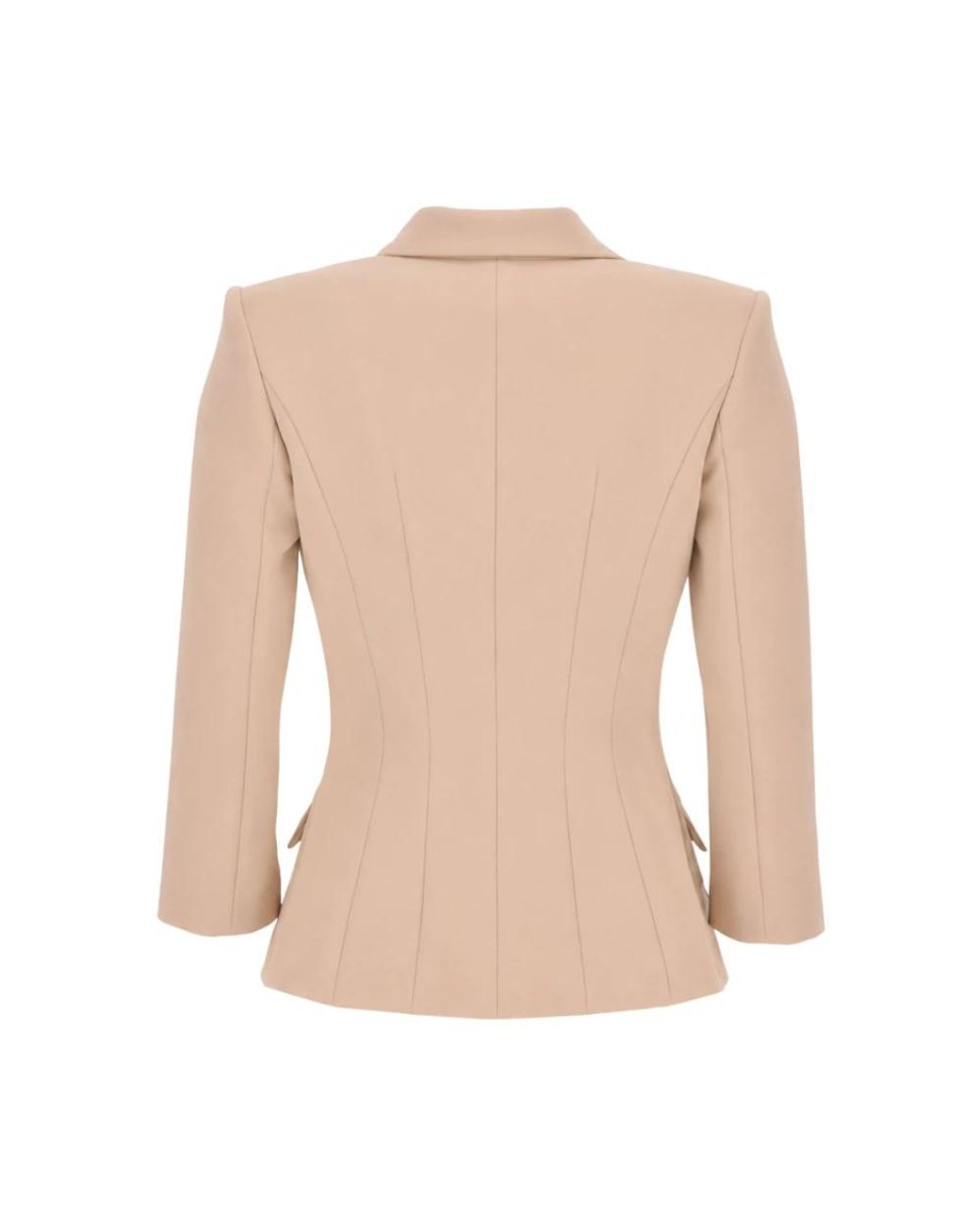 Elisabetta Franchi Natural Blazers