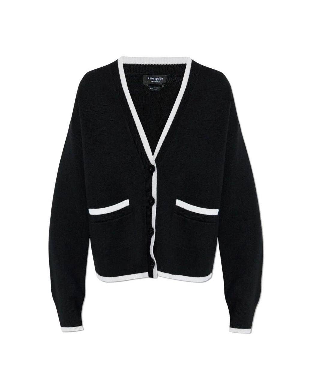 Cardigans Kate Spade en coloris Black