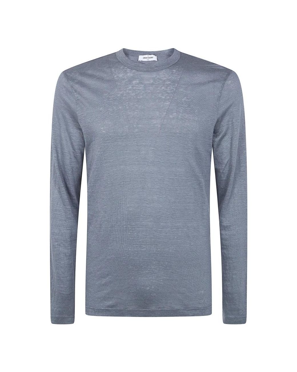 Gran Sasso Blue Round-Neck Knitwear for men