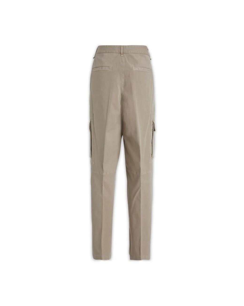 Fendi Gray Straight Trousers for men