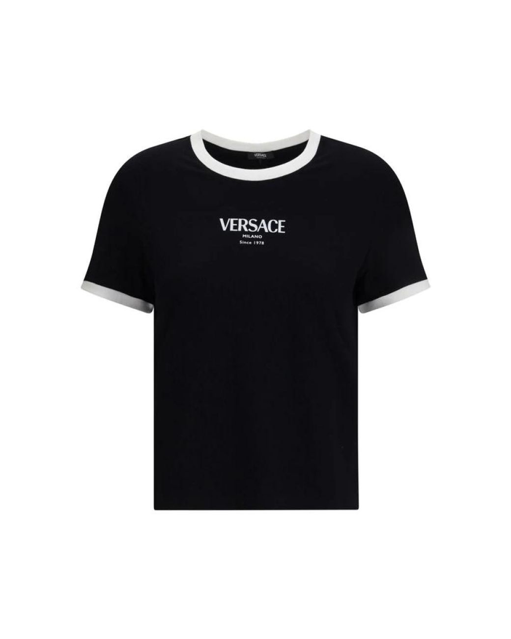 Versace Logo T-Shirt in het Black