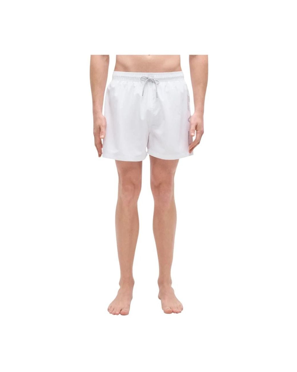 Emporio Armani White Beachwear for men