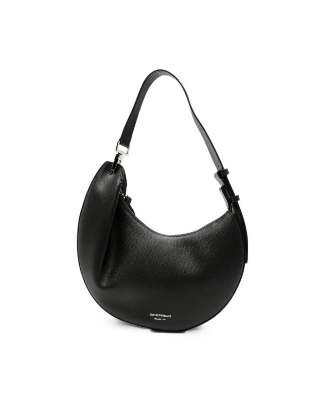 Emporio Armani Black 1981 Leather Bag