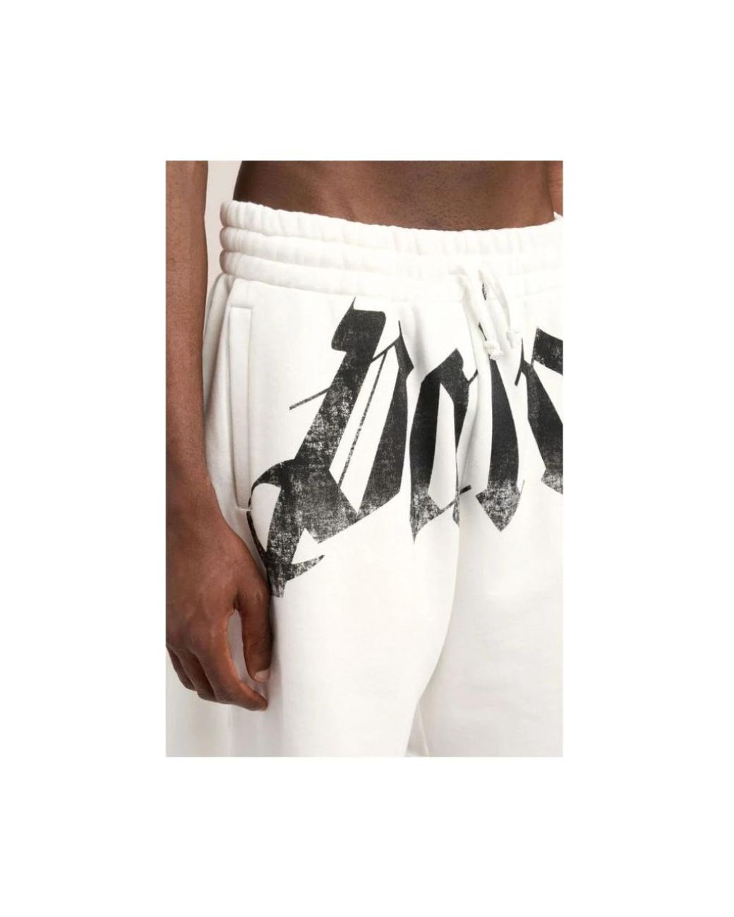 Palm Angels White Casual Shorts for men
