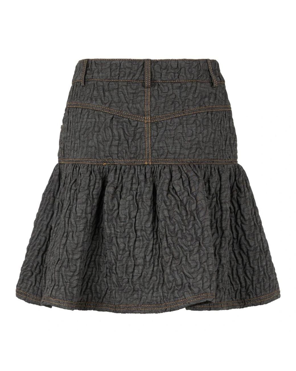 Moschino Black Short Skirts