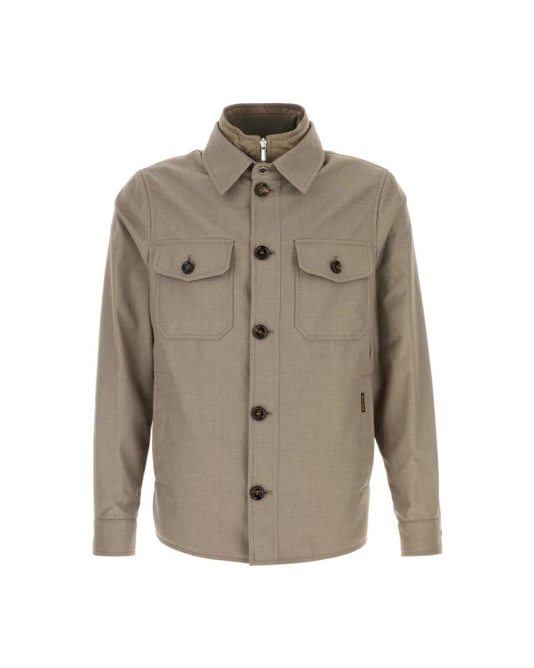 Moorer Jassen ,Grijs ,Polyester Dulac-Pum Jacket in het Gray voor heren
