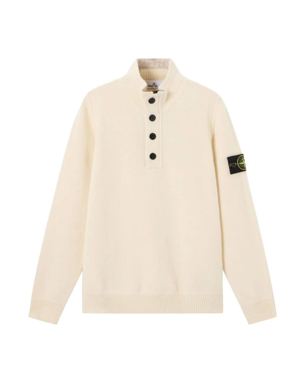 Stone Island White Turtlenecks for men