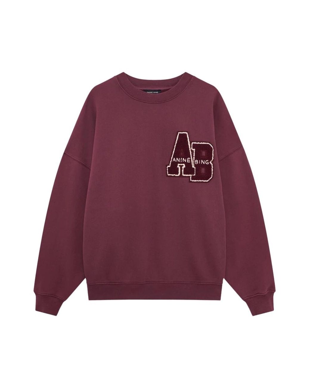 Anine Bing Purple Sweatshirts