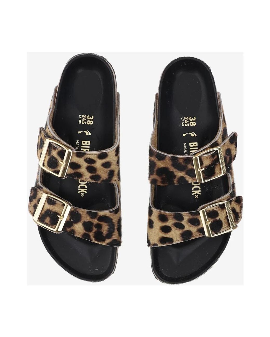 Birkenstock Brown Sliders