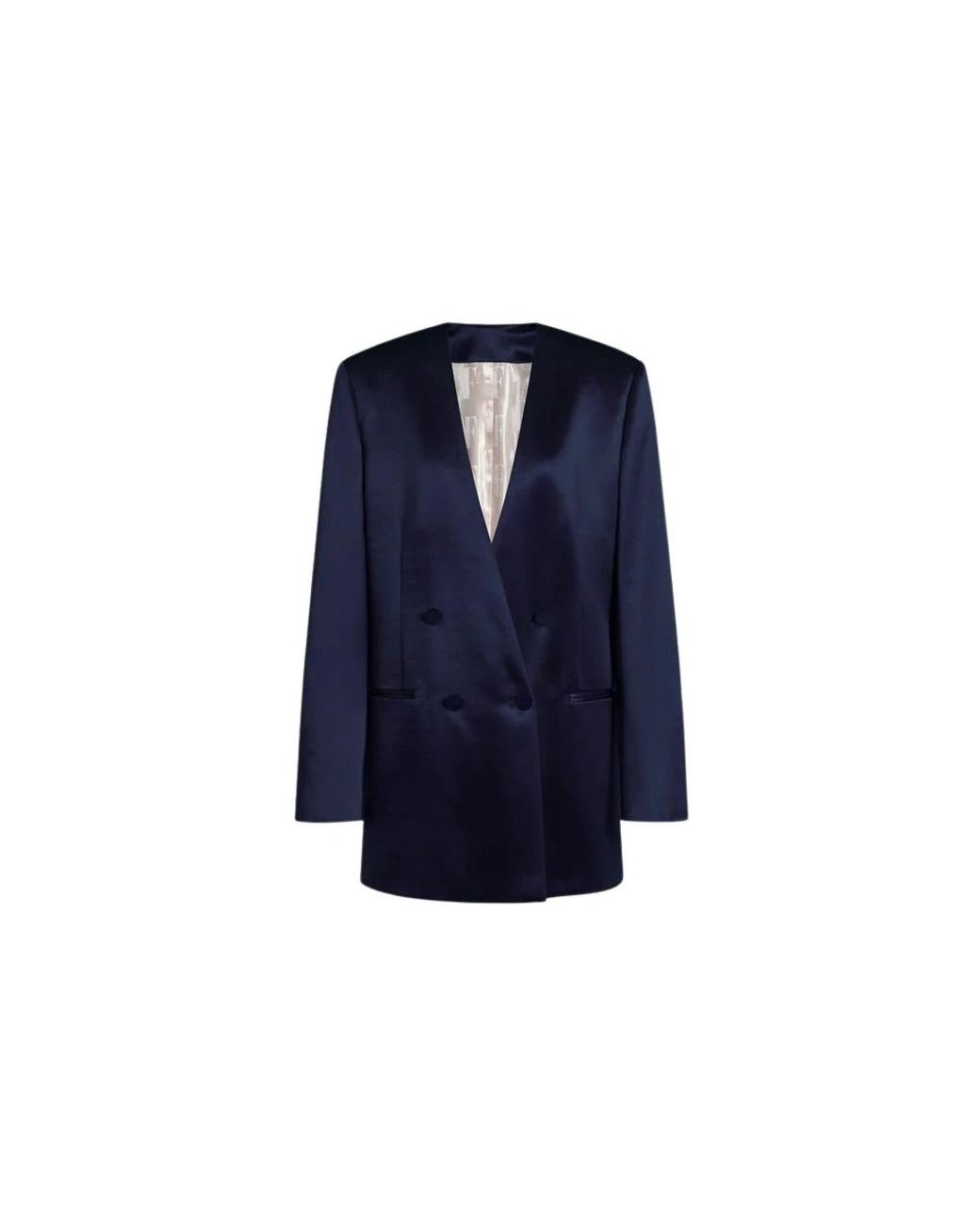 Alberta Ferretti Blue Blazers