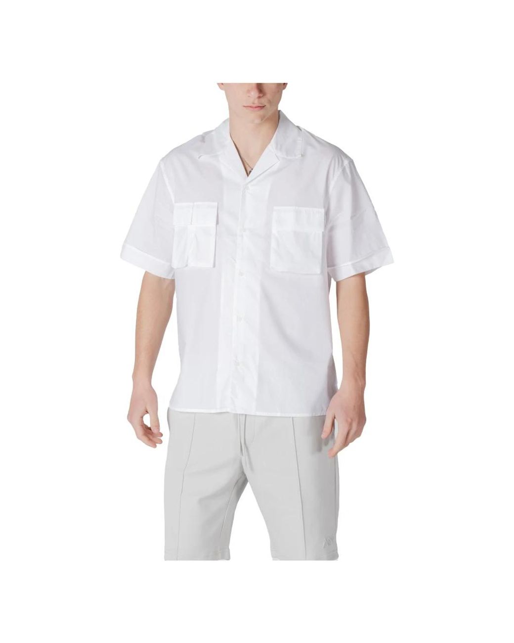 Antony Morato Gray Short Sleeve Shirts for men