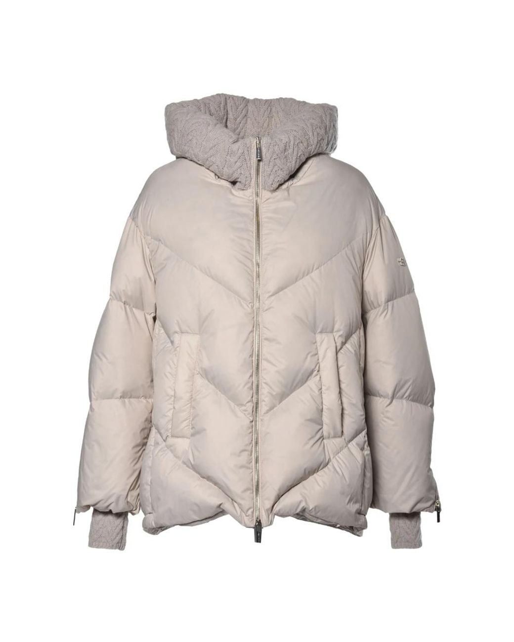 Baldinini Gray Down Jackets