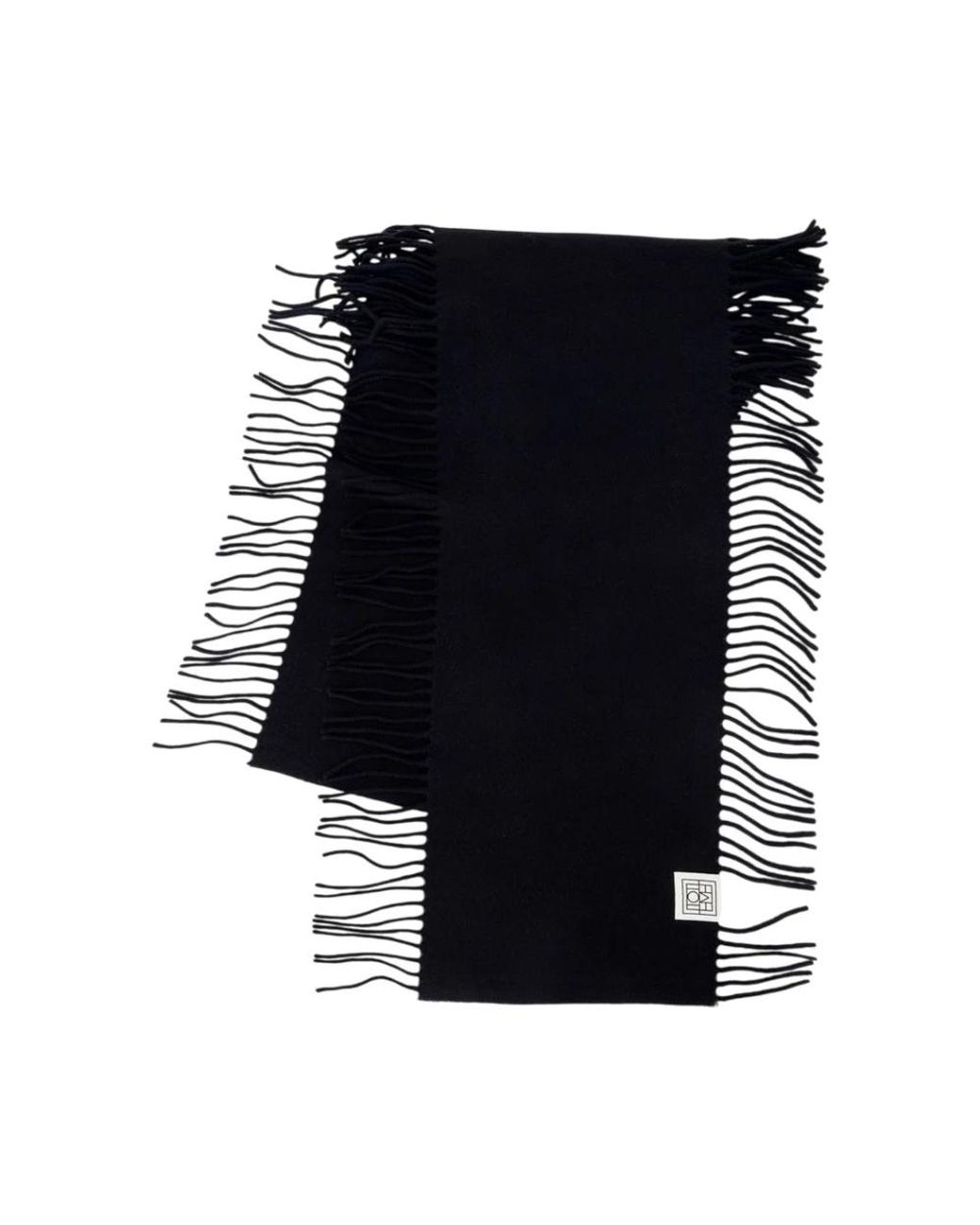 Totême  Black Winter Scarves