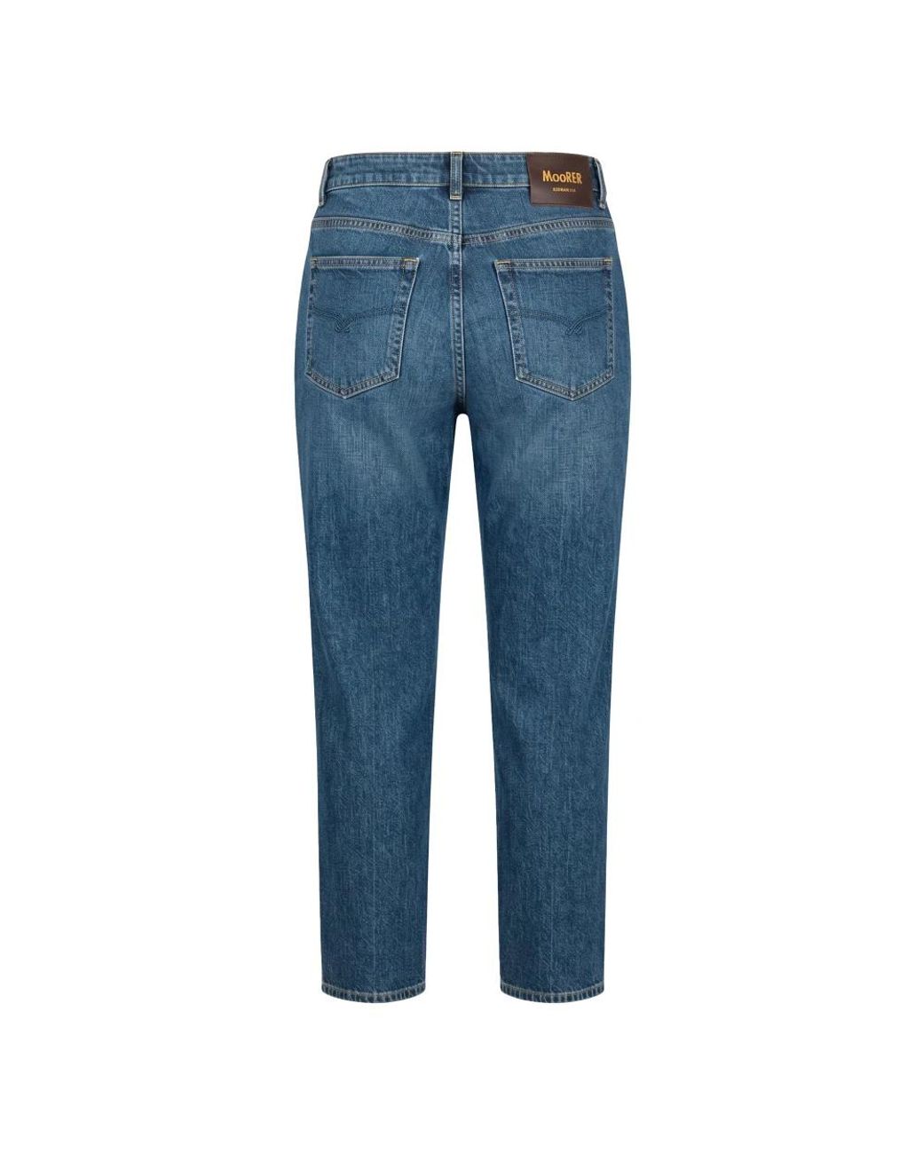 Moorer Blue Slim Fit Jeans