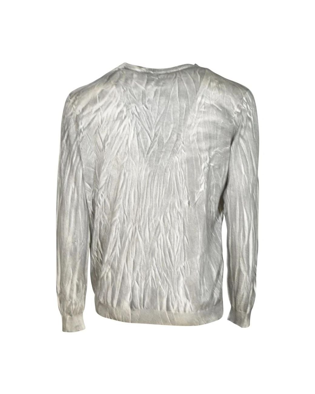 Avant Toi Gray Round-Neck Knitwear for men