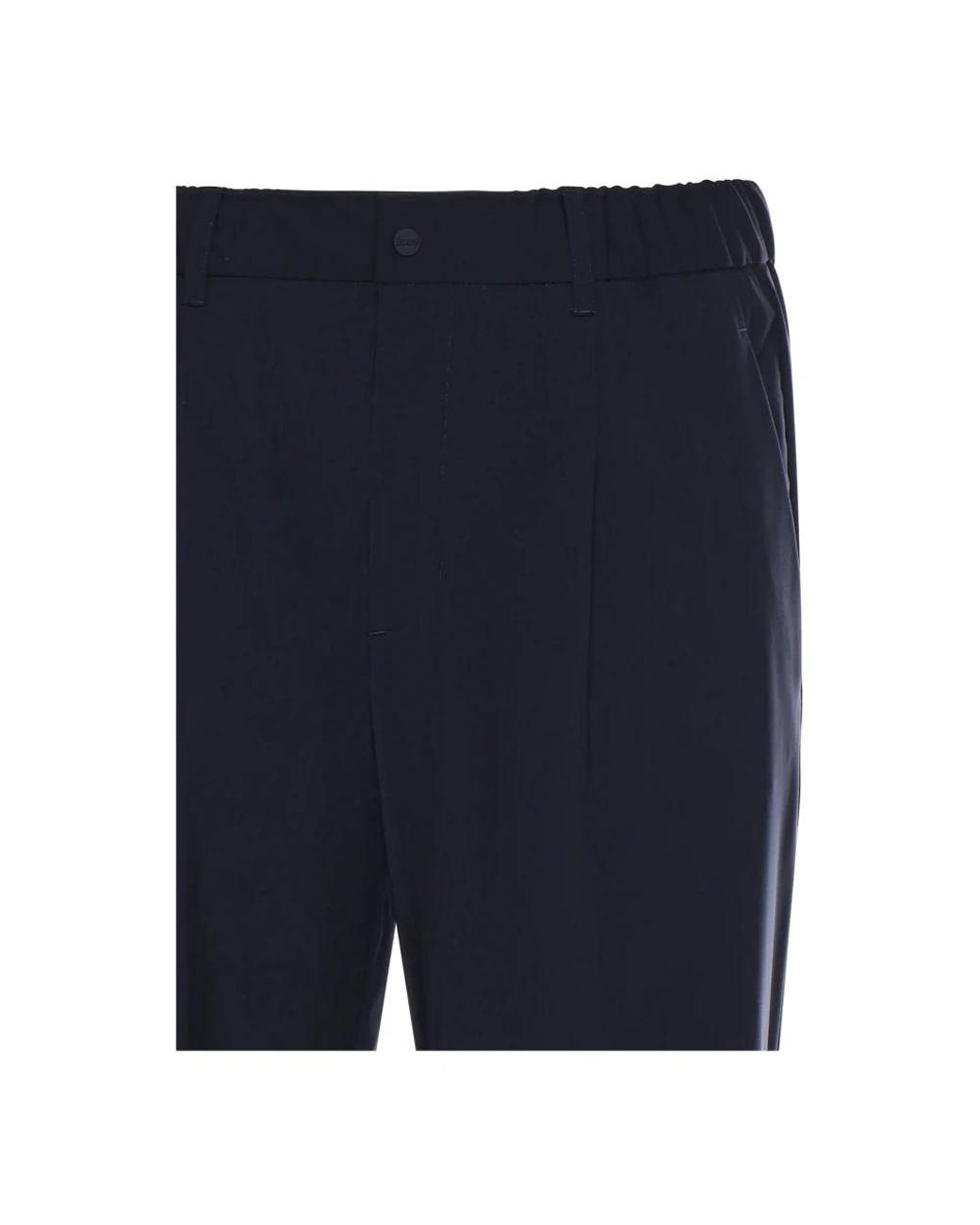 Herno Blue Slim-Fit Trousers for men