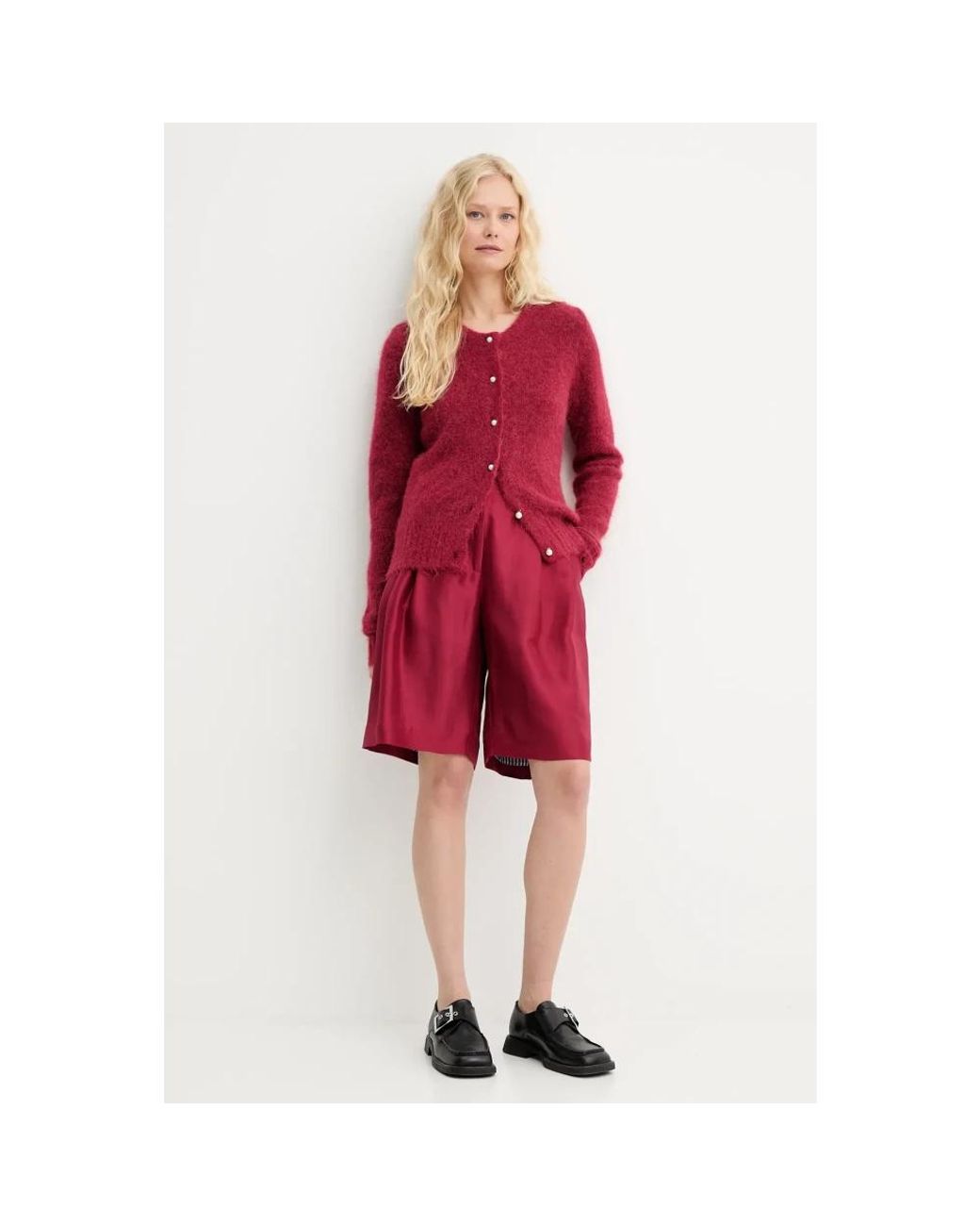 Cardigans Munthe en coloris Red