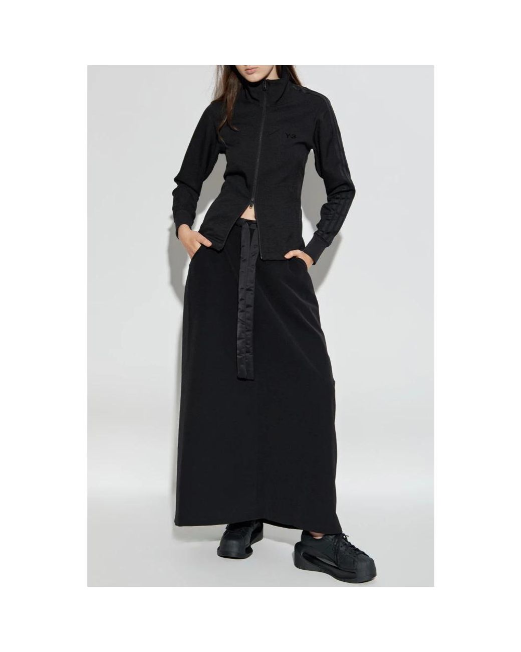 Y-3 Black Zip-Throughs