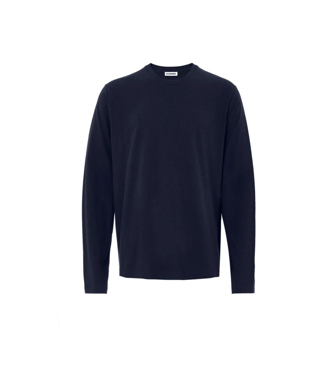 Jil Sander Blue Long Sleeve T-Shirts for men