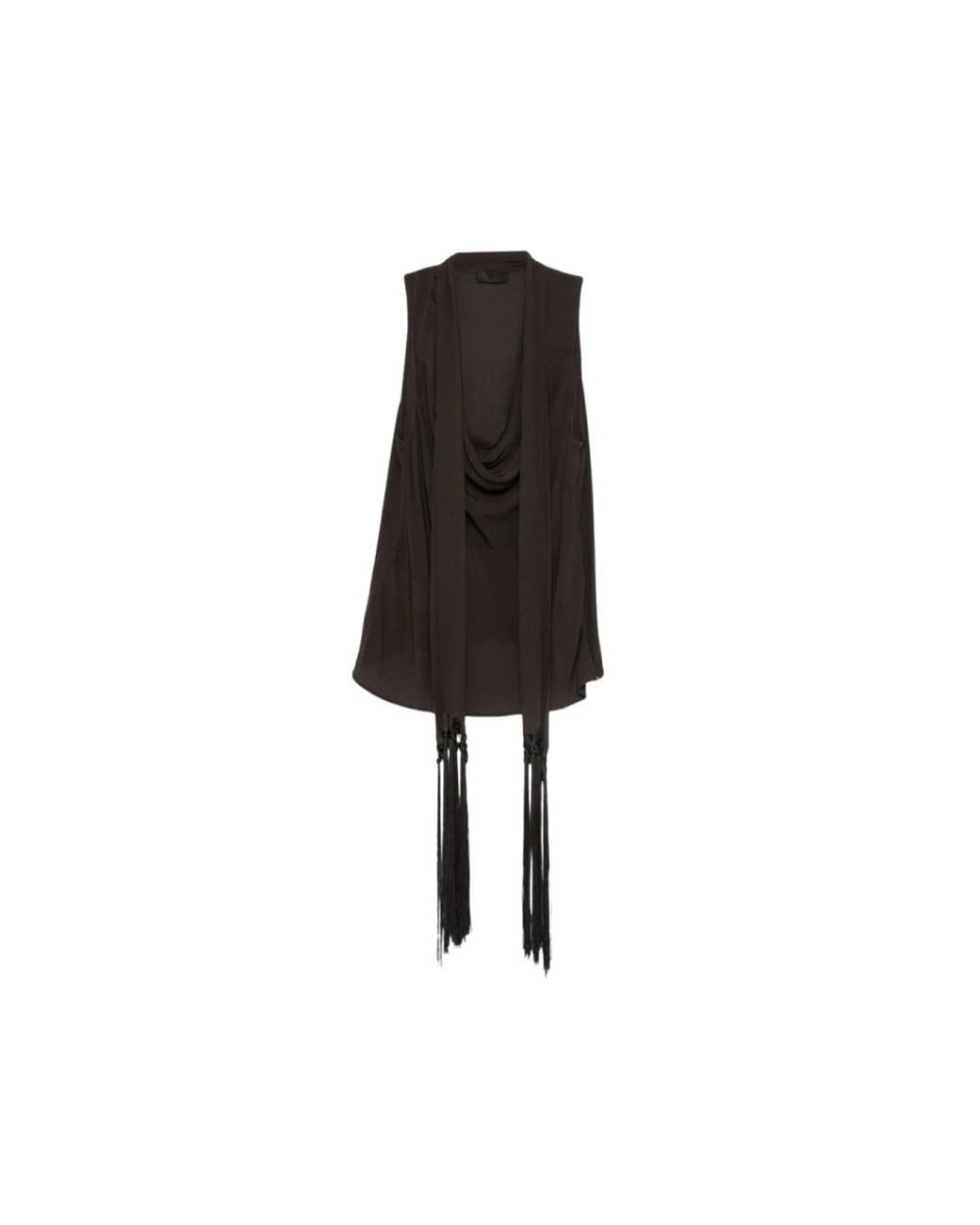 Liu Jo Black Sleeveless Tops