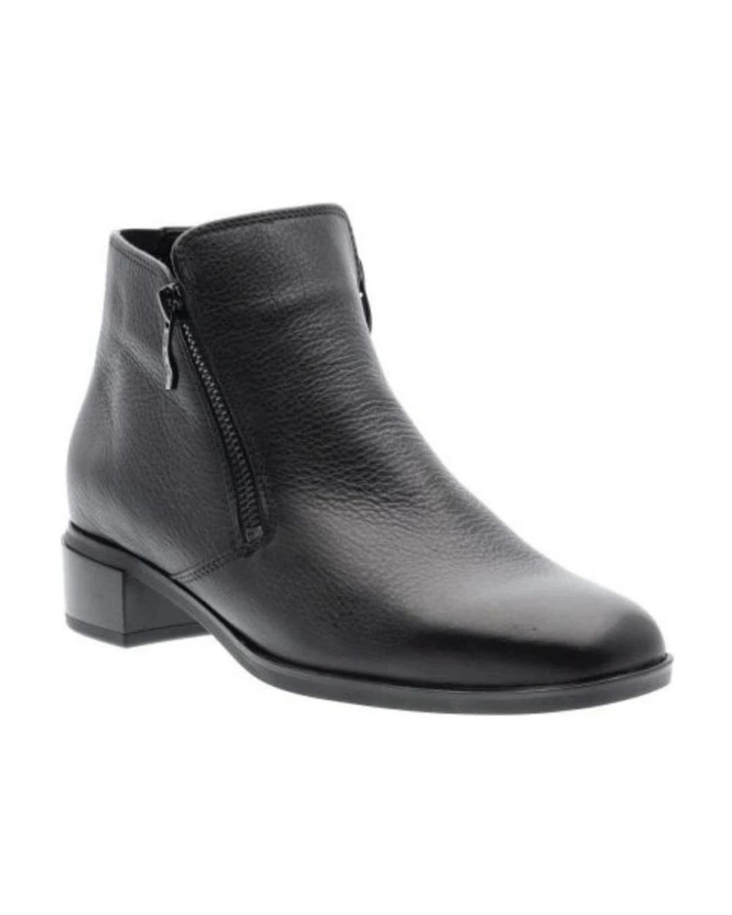 Ara Black Heeled Boots
