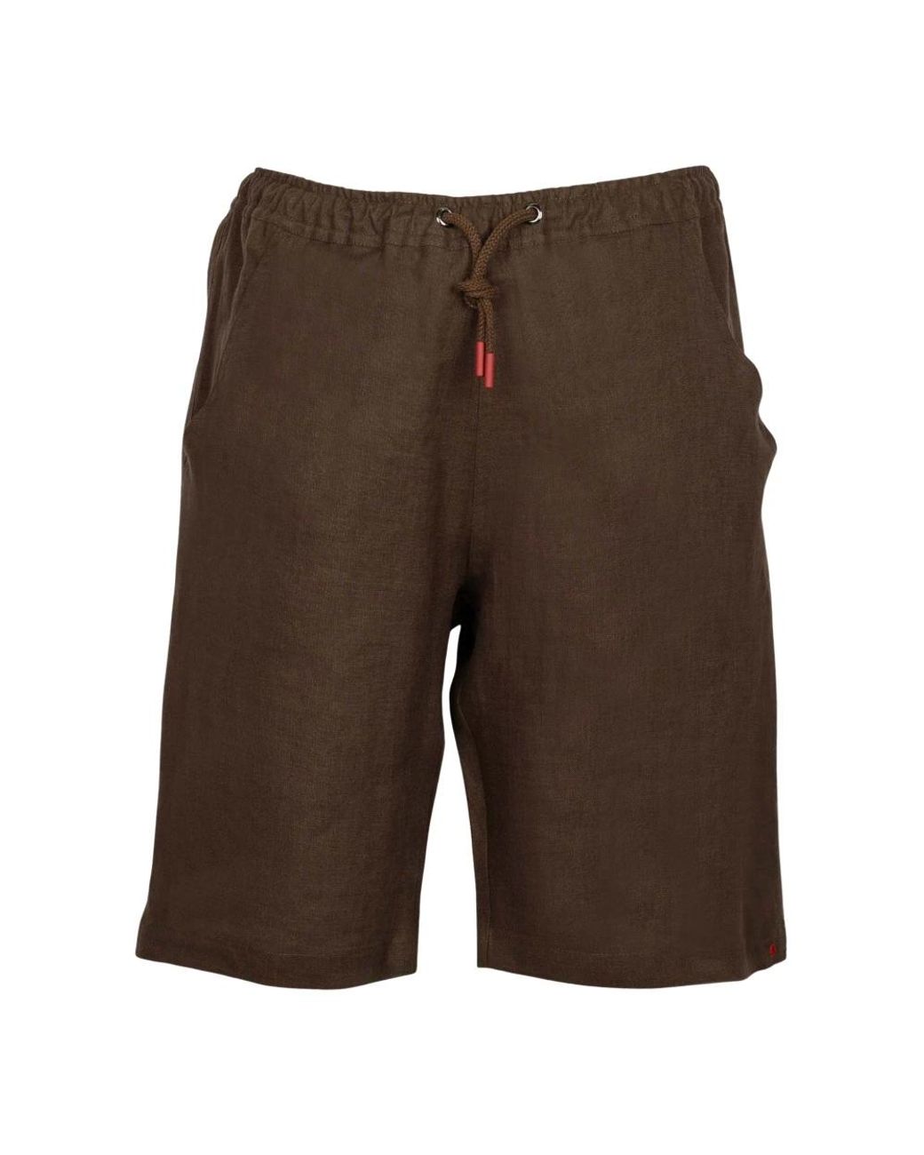 Kiton Short Pants in het Brown voor heren