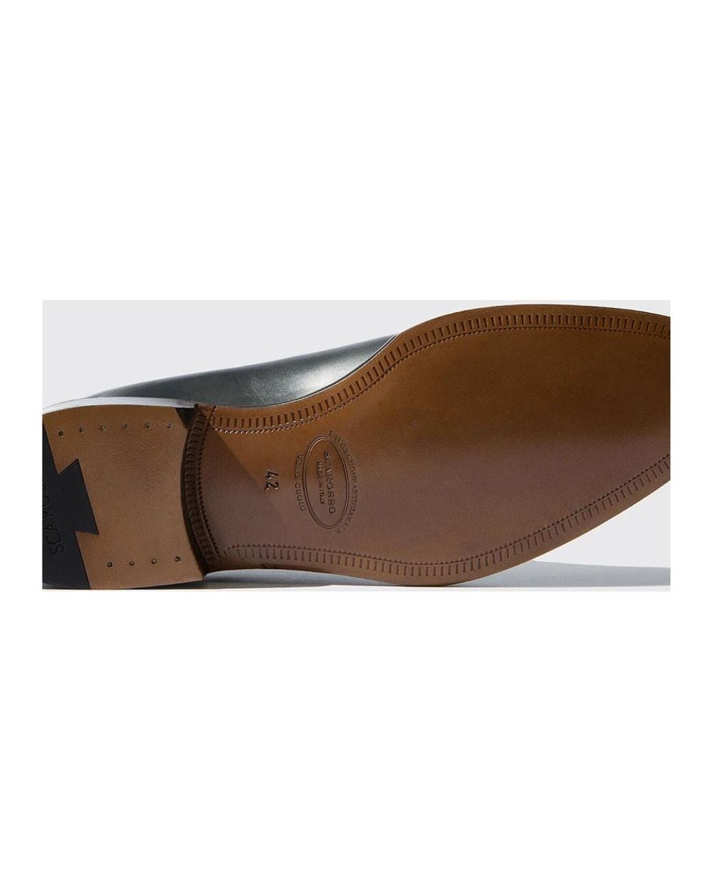 Scarosso Black Laced Shoes for men
