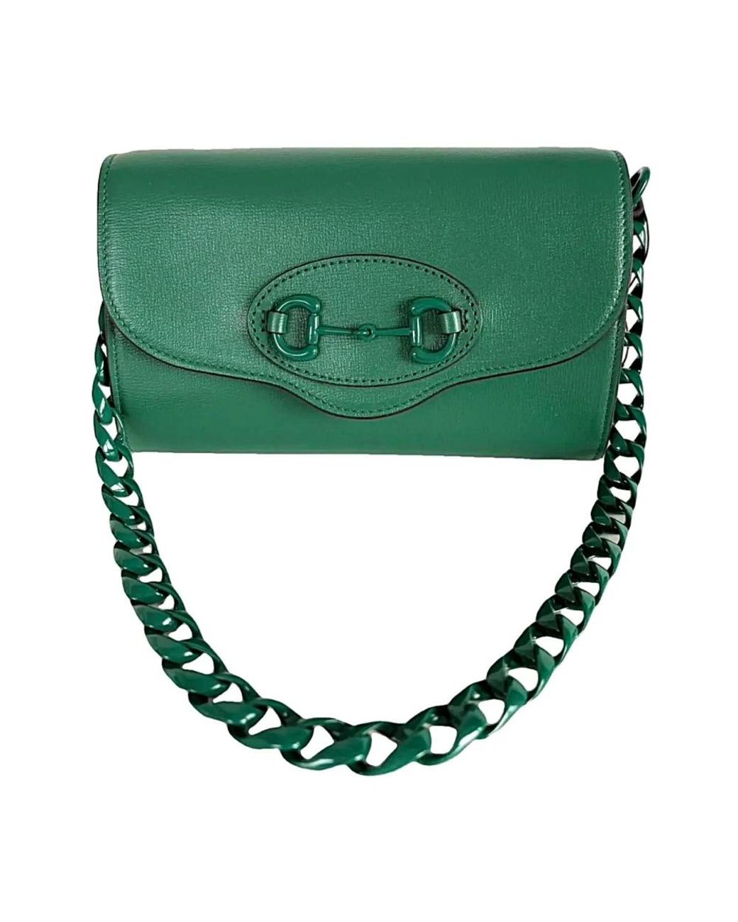 Gucci Green Shoulder Bags