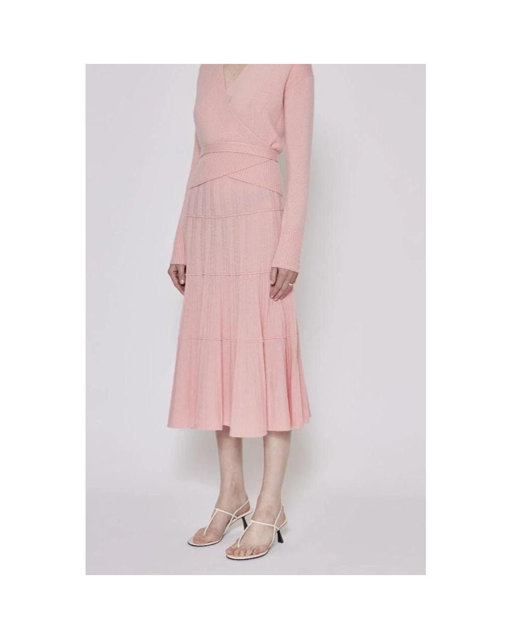 Midi Skirts arch4 en coloris Pink