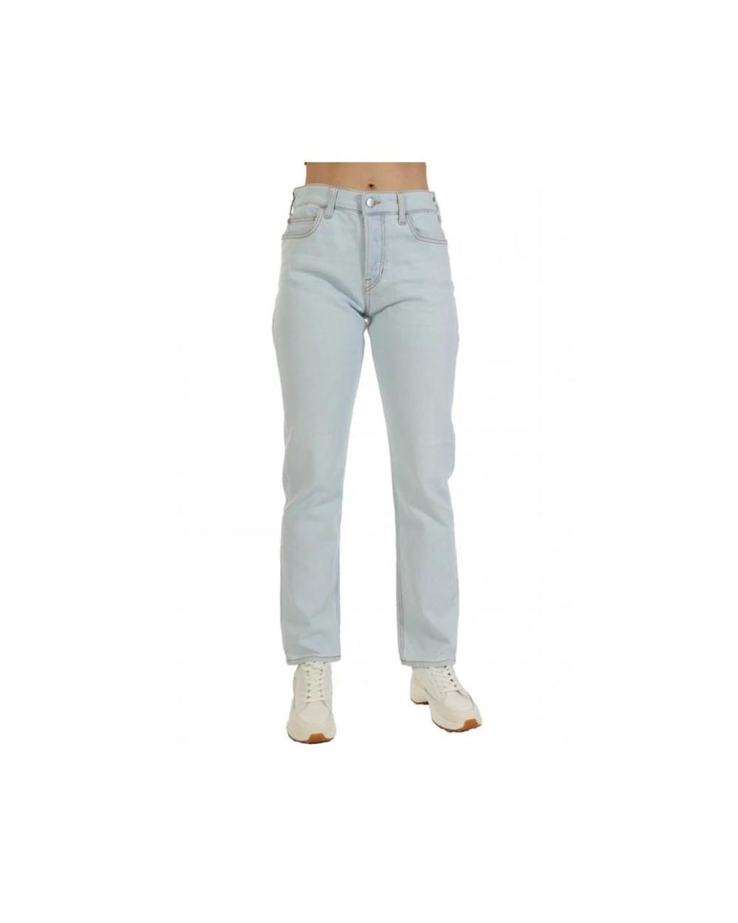 Emporio Armani Blue Straight Fit Jeans