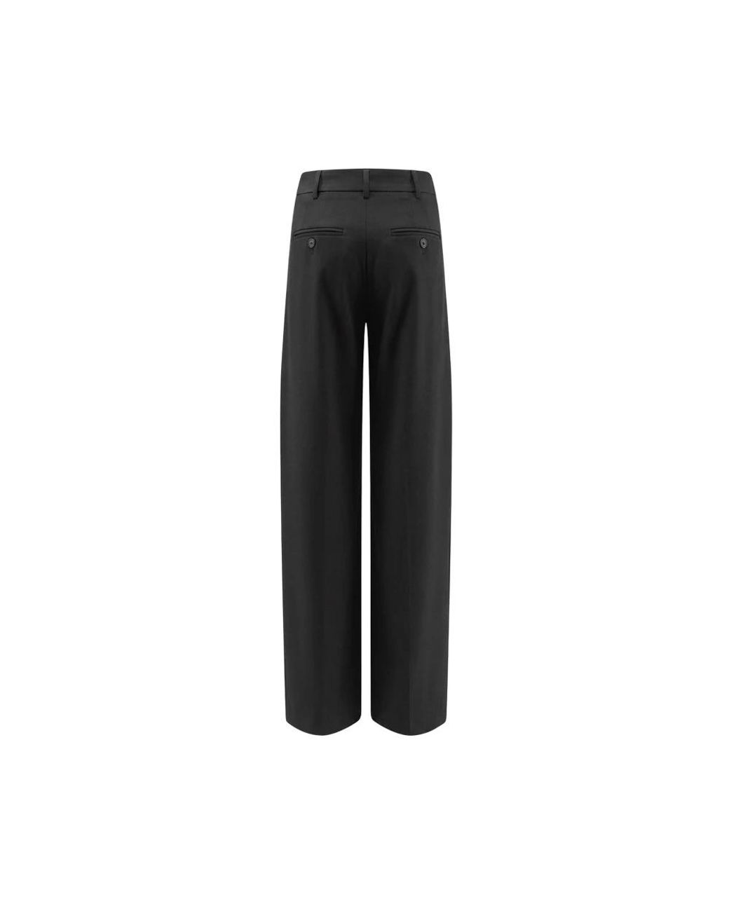 Semicouture Black Wide Trousers