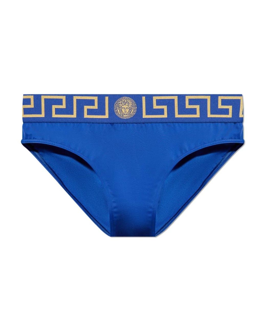 Versace Badmode ,Blauw ,Zwembroek in het Blue voor heren