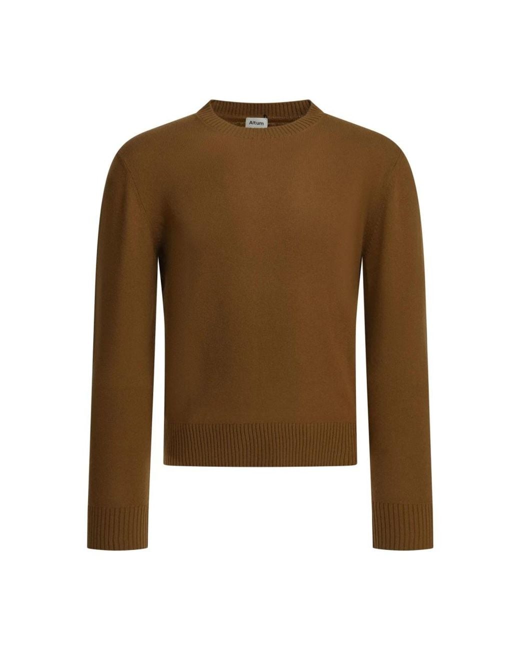 Altum Brown Cashmere Knitwear for men