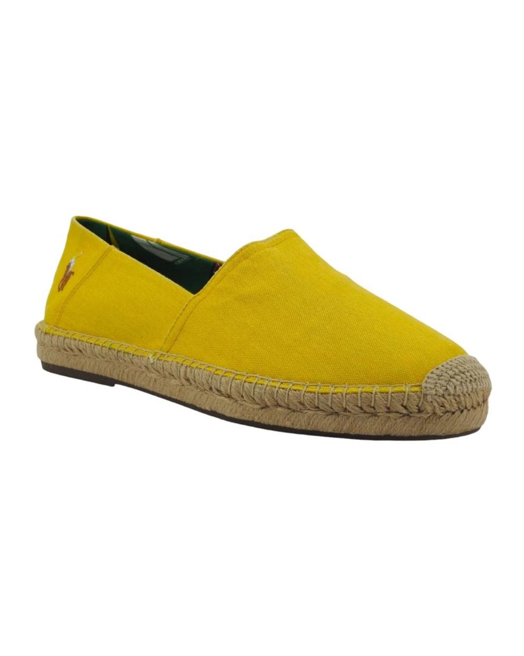 Ralph Lauren Yellow Espadrilles for men