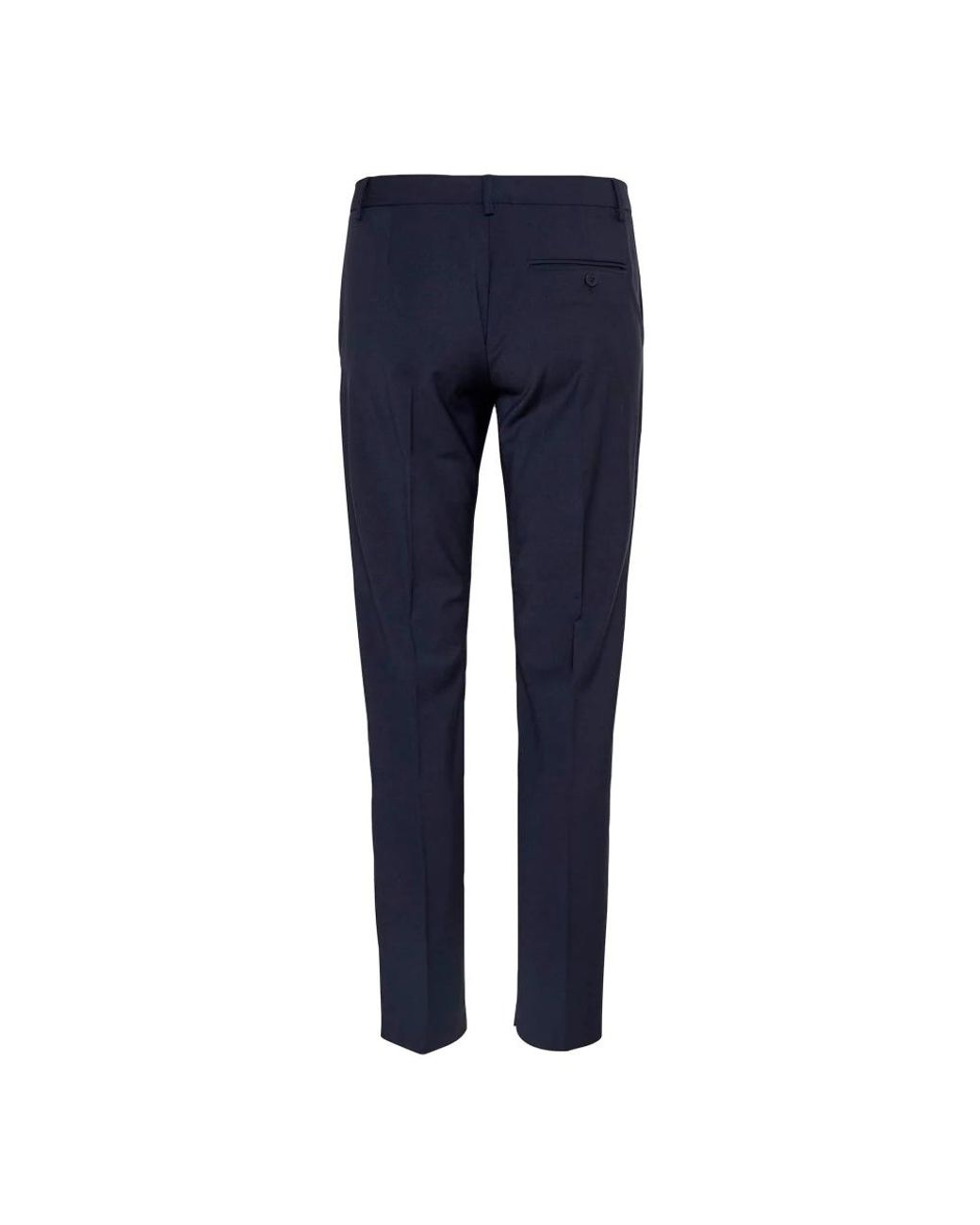Inwear Blue Slim-Fit Trousers