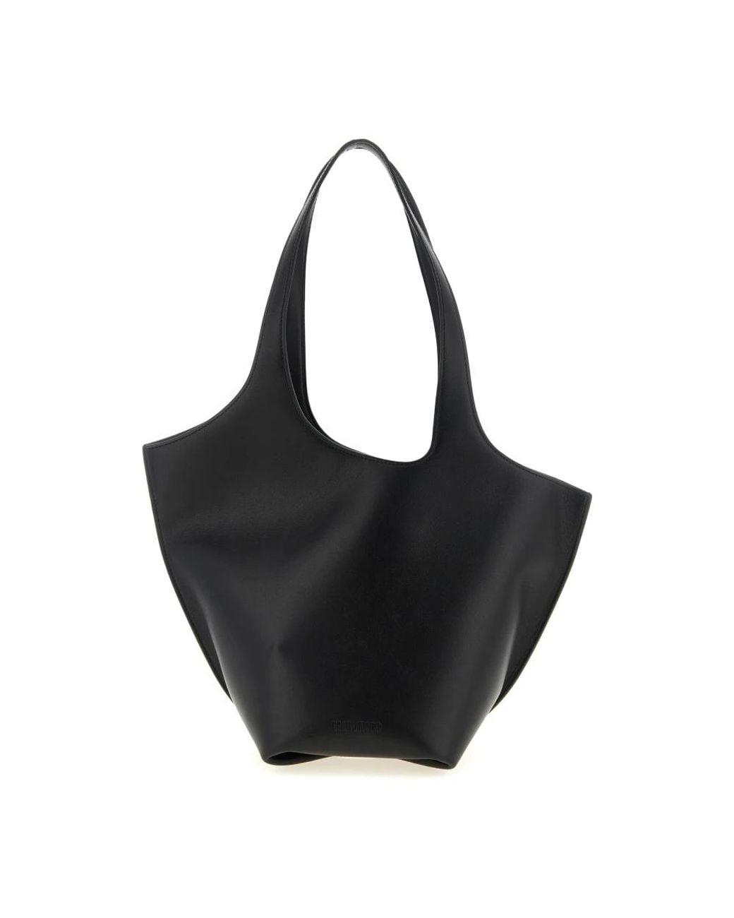 The Attico Black Shopping Bags